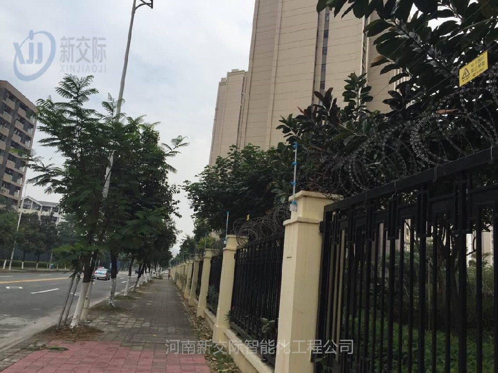 鄭州超市周界報警電子圍欄 安裝脈沖電子圍欄犯法安裝銷售公司